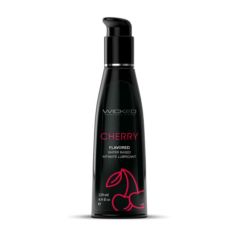 Wicked Aqua Flavoured Water Based Adult Lubricant 120 ml - Water Based Lubes