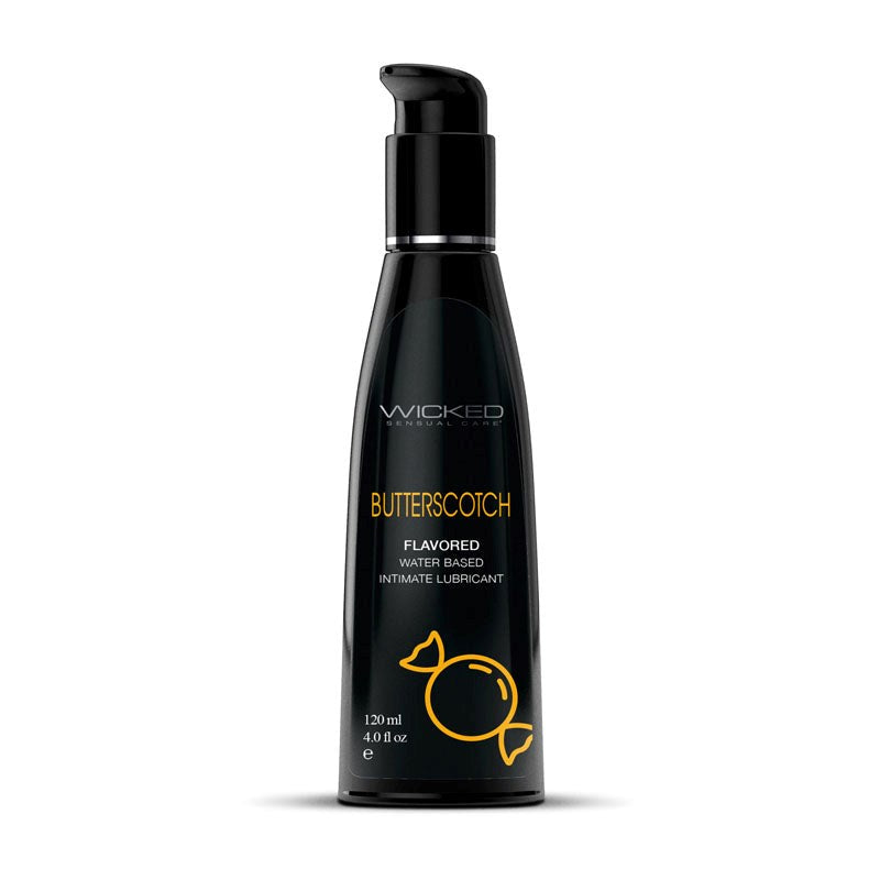 Wicked Aqua Flavoured Water Based Adult Lubricant 120 ml - Water Based Lubes