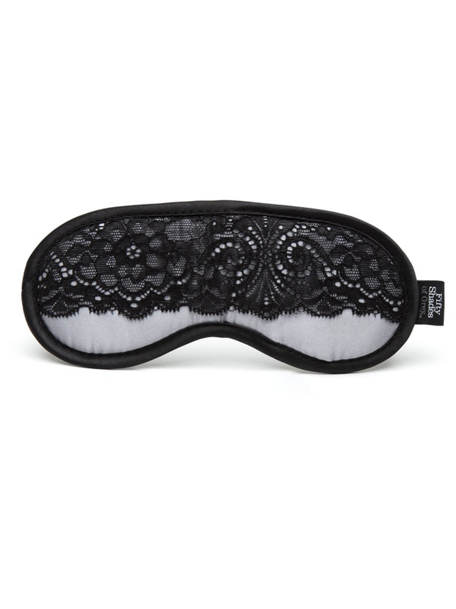Fifty Shades of Grey Play Nice Satin and Lace Blindfold - Masks And Blindfolds