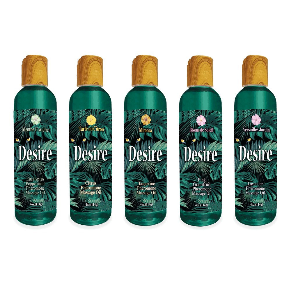 Little Genie Desire Scented Pheromone Massage Oil 118 ml - Sex Pheromones and Perfumes
