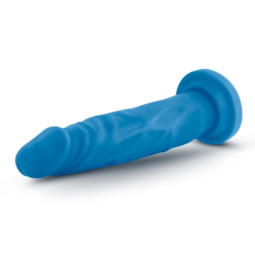Blush Novelties Neo Dual Density Realistic Cock 19cm Neon Blue - Realistic Dildos