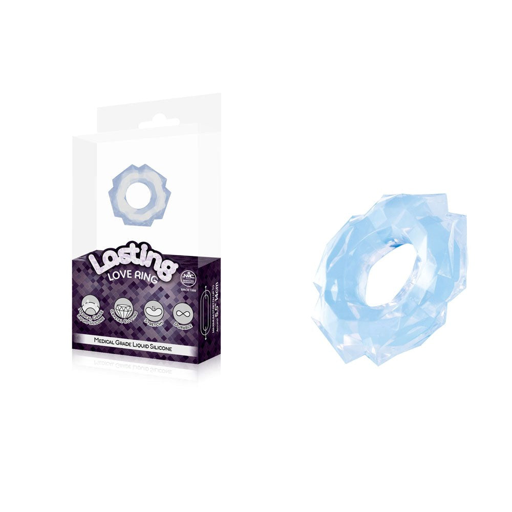 Excellent Power Lasting Love Stretchy Cock Ring Clear - Stretchy Cock Rings