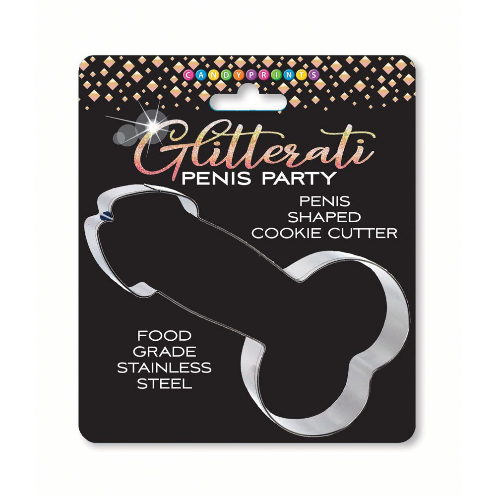 Little Genie Glitterati Novelty Penis Cookie Cutter - Party Gifts and Novelties