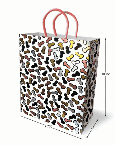 Little Genie Glitterati Penis Party Novelty Gift Bag - Party Gifts and Novelties