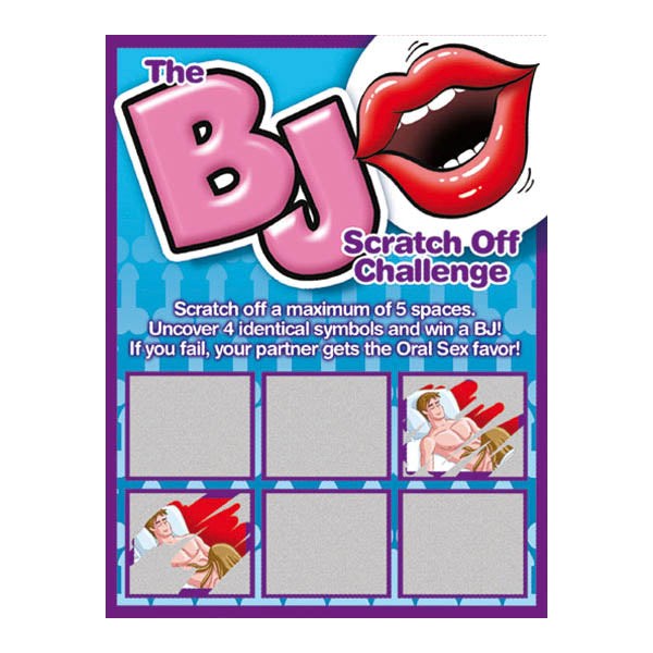 Ozze Creations Sexy Blowjobs Challenge Novelty Scratcher - Sex Games, Coupons and Tricks