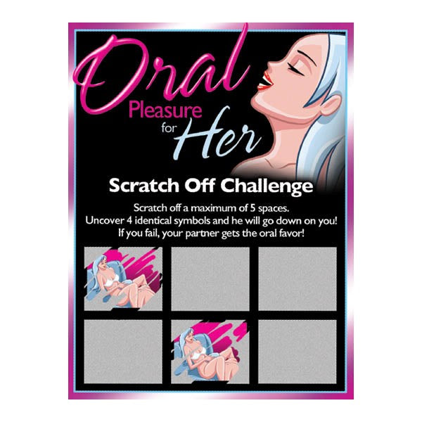 Ozze Creations Sexy Scratcher Oral Pleasure For Her - Sex Games, Coupons and Tricks