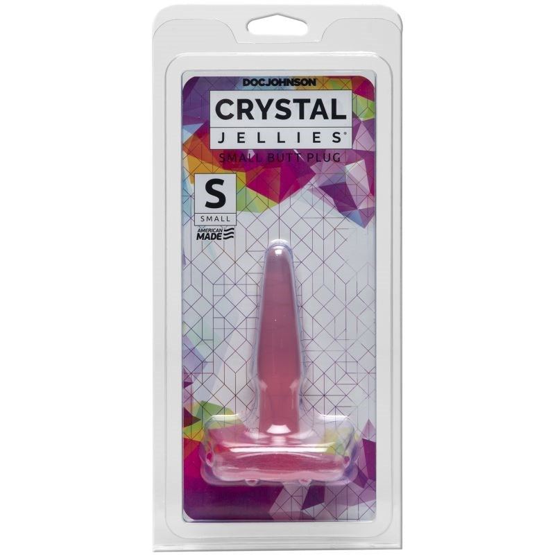 Crystal Jellies 4 Inch Small Beginners Butt Plug - Butt Plugs