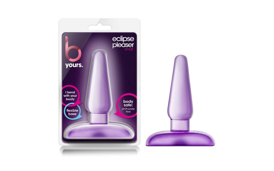 B Yours Eclipse Anal Pleaser Butt Plug Small Purple - Butt Plugs