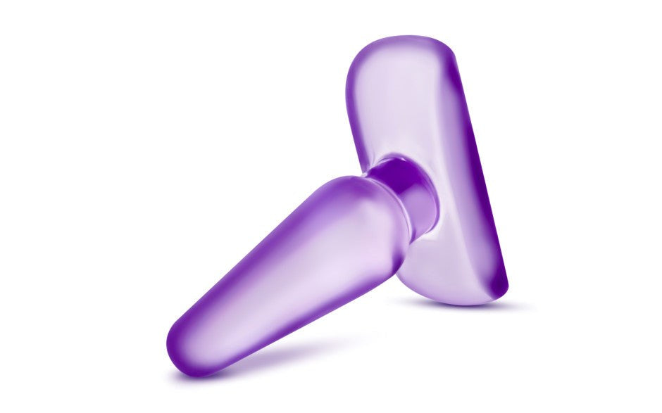 B Yours Eclipse Anal Pleaser Butt Plug Small Purple - Butt Plugs