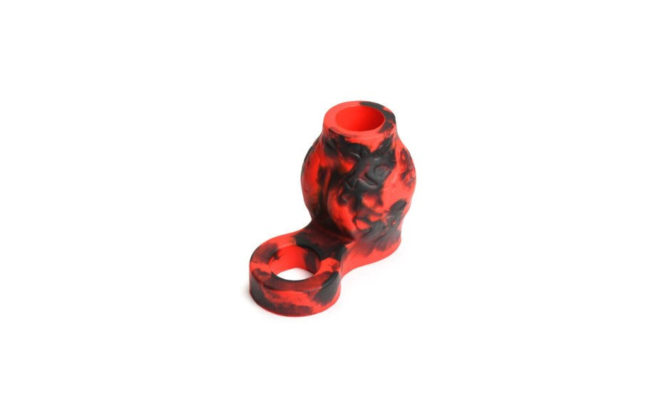 Hell Hound Silicone Penis Sleeve and Ball Stretcher - Penis Sleeves and Extenders