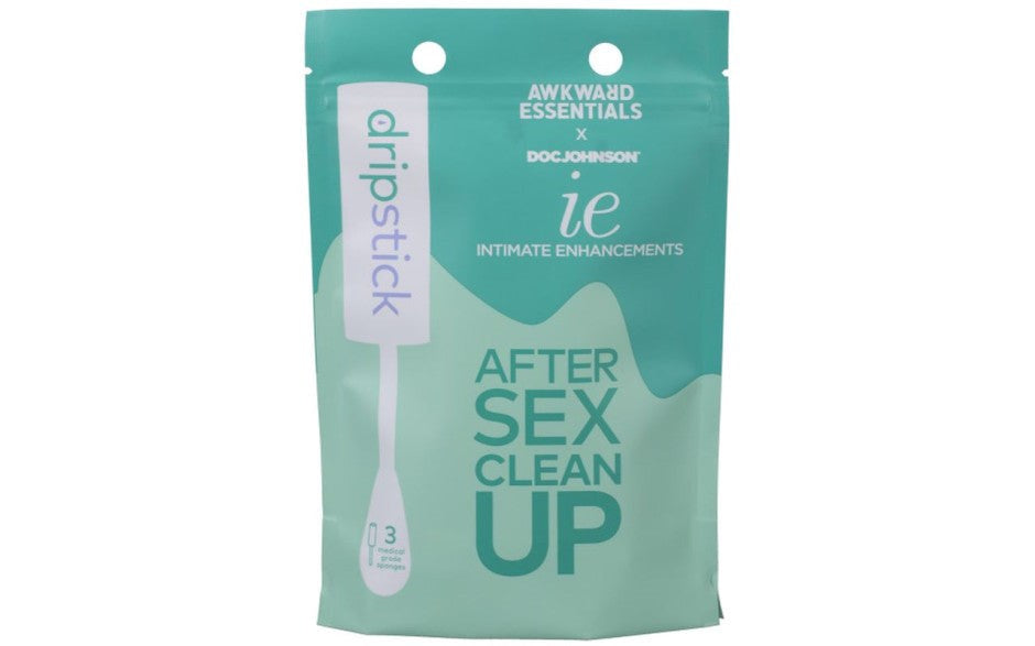 Doc Johnson Awkward Essentials Dripsticks Sponge 3 Piece - Condoms