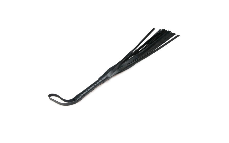 Fetish Collection Leather Flogger Bondage Whip - Whips And Crops