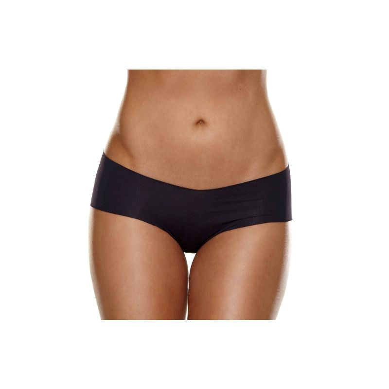 Hollywood Curves Invisible Womens Bootyshort Black - G-Strings, Panties and Shorts