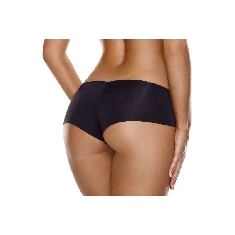 Hollywood Curves Invisible Womens Bootyshort Black - G-Strings, Panties and Shorts