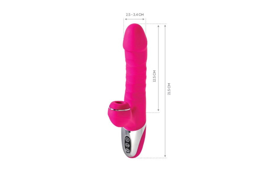 JOS To Frolly Thrusting and Sucking Rabbit Vibrator - Rabbit Vibrators
