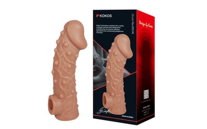 Kokos Stretchy Mens Cock Extender Sleeve 2 - Penis Sleeves and Extenders