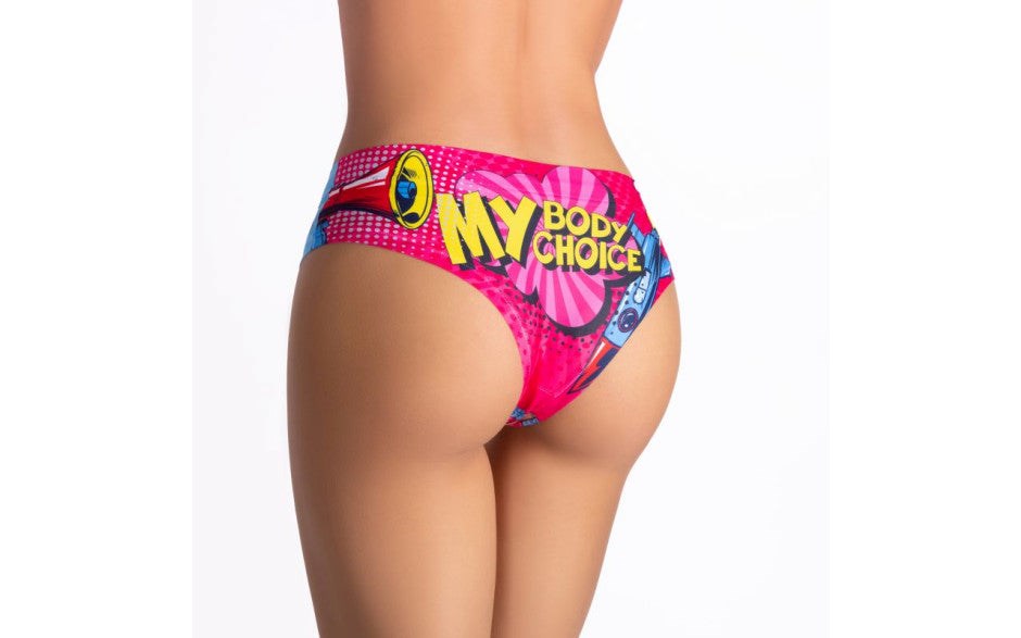 Mememe Lingerie Comics Relax Girl Slip Womens Lingerie - G-Strings, Panties and Shorts