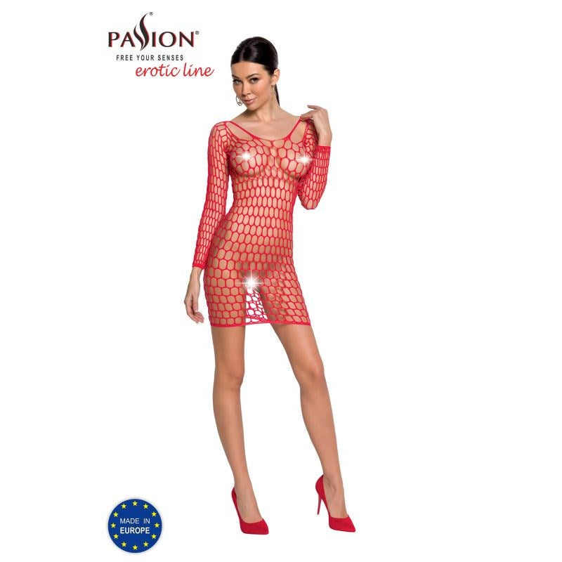 Sexy Womens Mini Body Dress BS093 by Passion Lingerie - Body Stockings