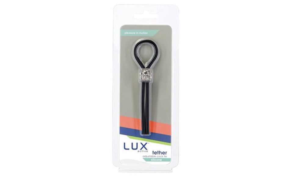 LUX Active Tether Fully Adjustable Cock Tie by BMS Factory - Cock Rings