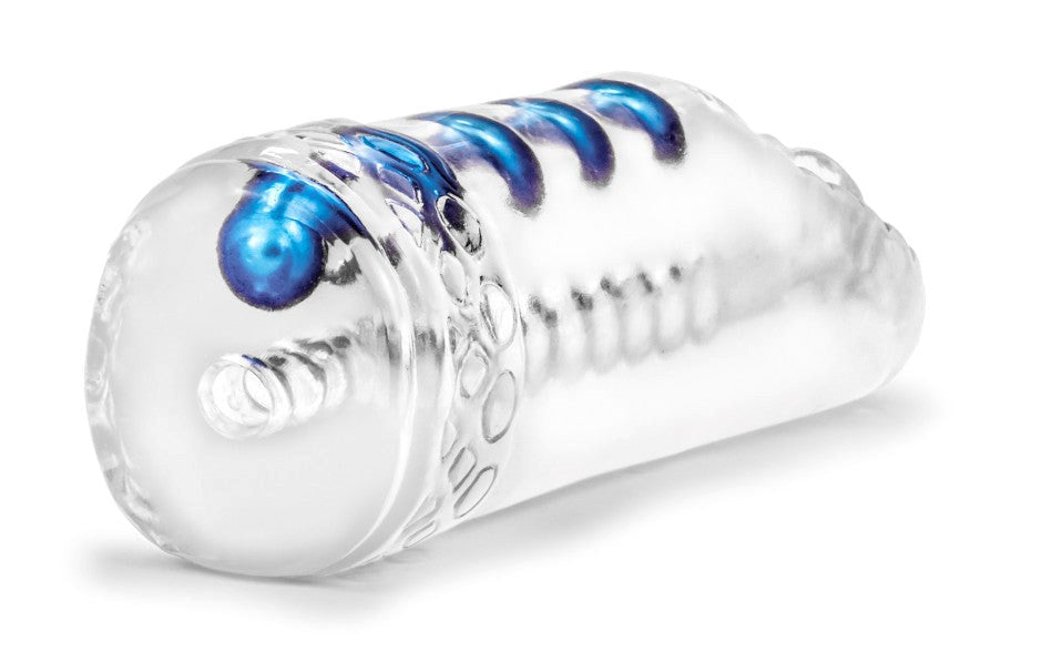 M for Men Snatch Soft & Realistic Male Masturbator Clear - Masturbators and Strokers