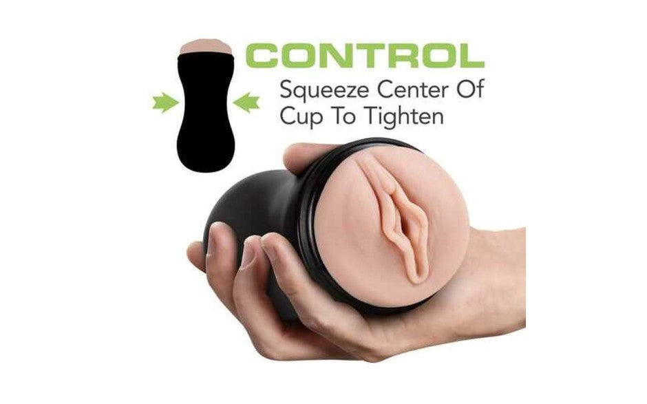 M for Men Soft & Wet Mens Stroker Cup Pussy - Masturbators and Strokers