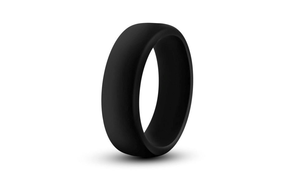 Performance Silicone Go Pro Mens Cock Ring Black - Stretchy Cock Rings