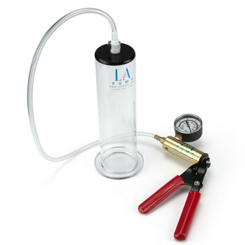 LA Pump Vacuum Hand Pump With PSI Meter - Penis Pumps And Stretchers