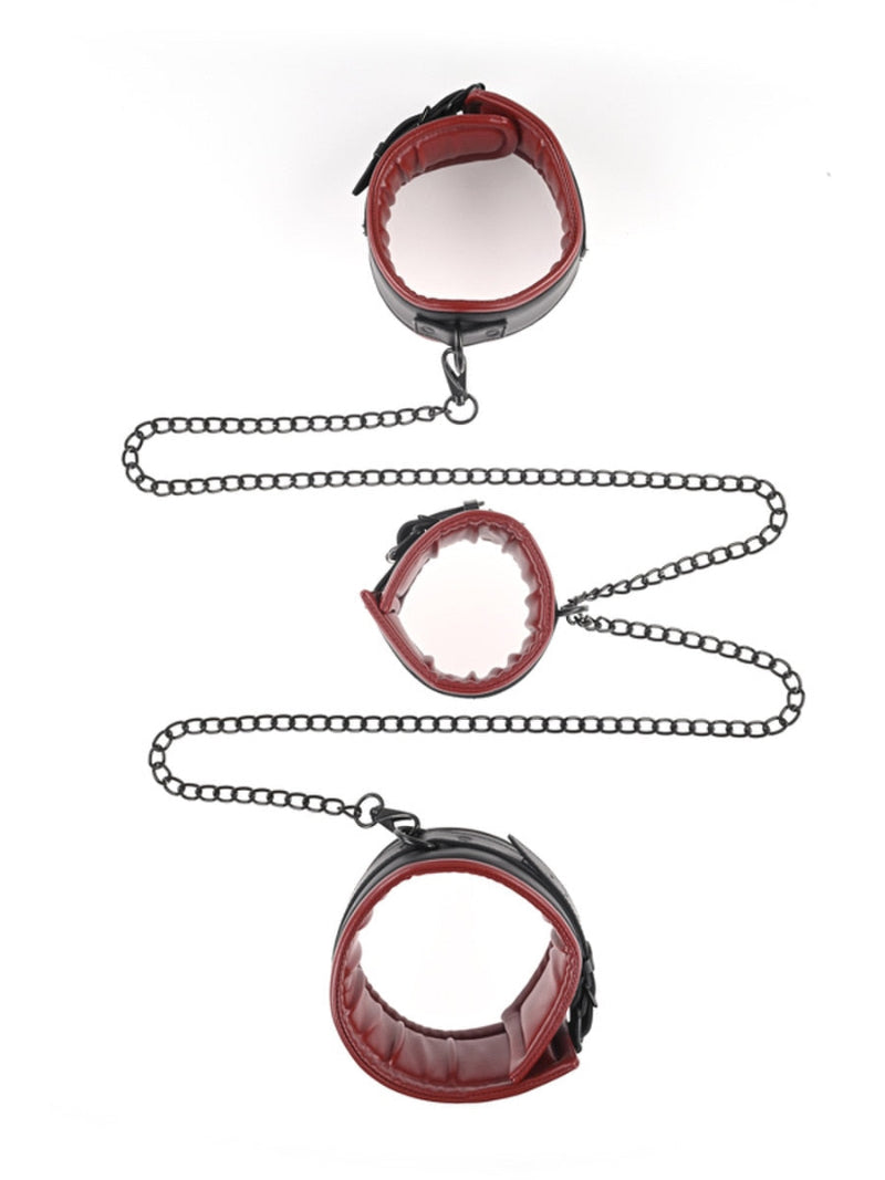 Saffron Chained and Tamed Restraints by Sportsheets - Cuffs and Restraints