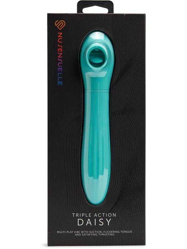 Nu Sensuelle - Elevate Your Intimate Moments with the Triple Action Daisy Stimulator - G-Spot Vibrators
