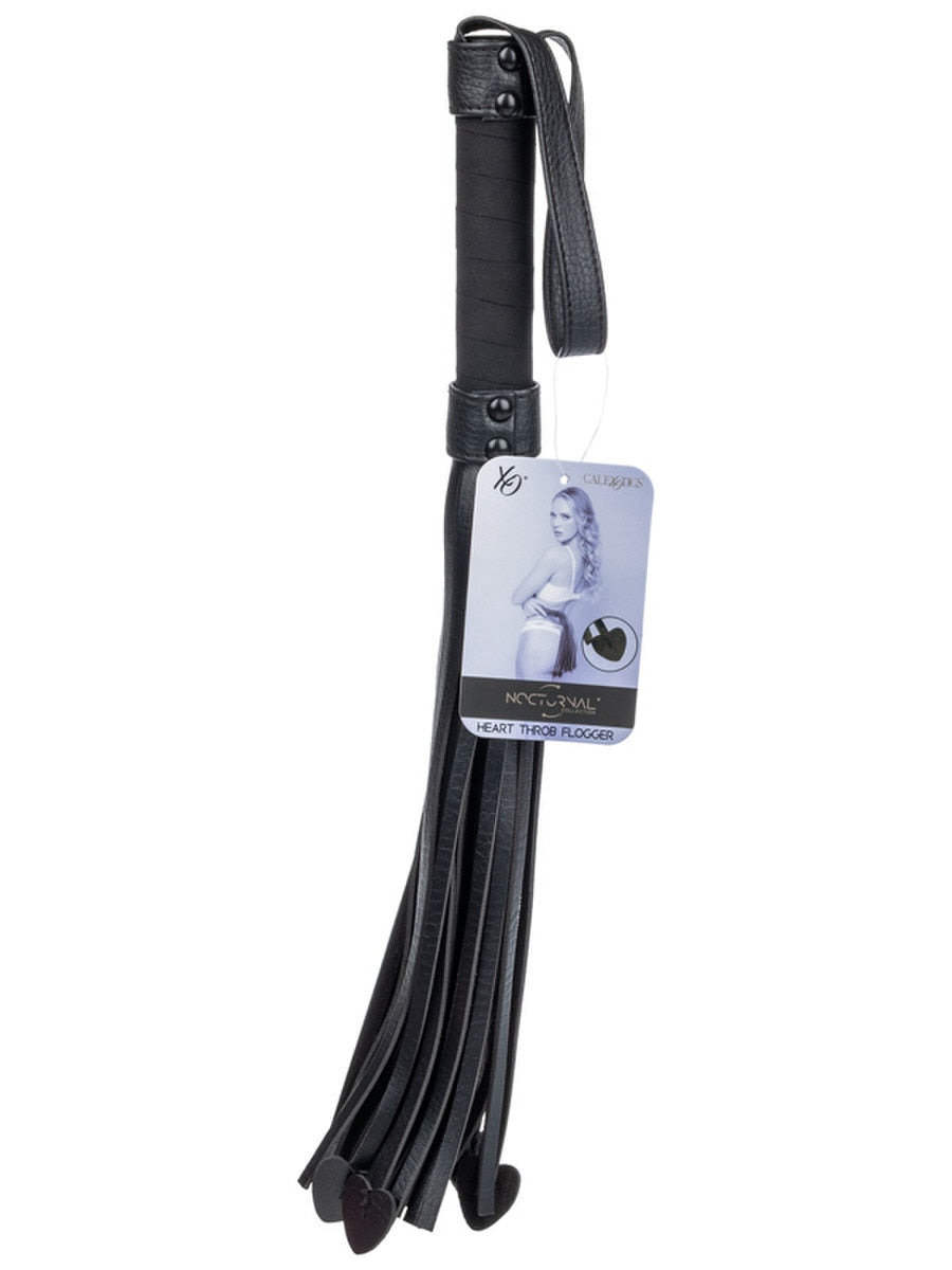 California Exotics Nocturnal Collection Heart Throb Flogger - Whips And Crops
