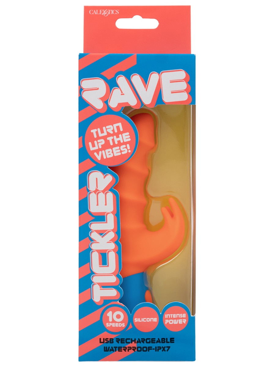California Exotics Rave Tickler Rabbit Vibrator - Rabbit Vibrators