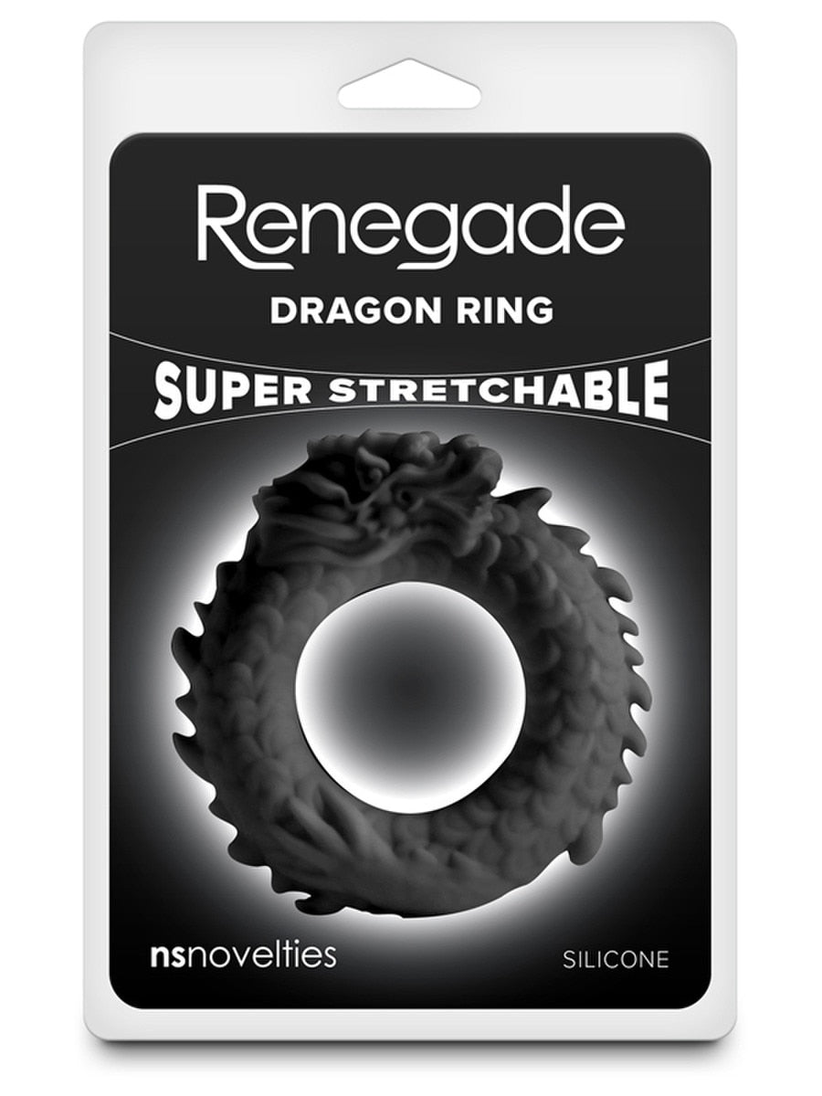 NS Novelties Renegade Dragon Super Stretchy Cock Ring - Stretchy Cock Rings