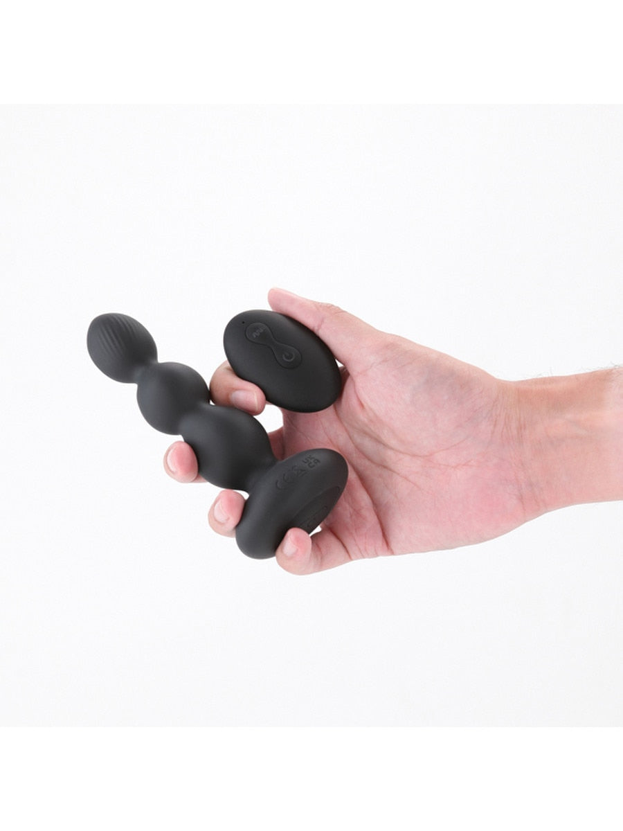 NS Novelties Renegade Valor Vibrating Anal Plug Bead - Anal Beads and Balls
