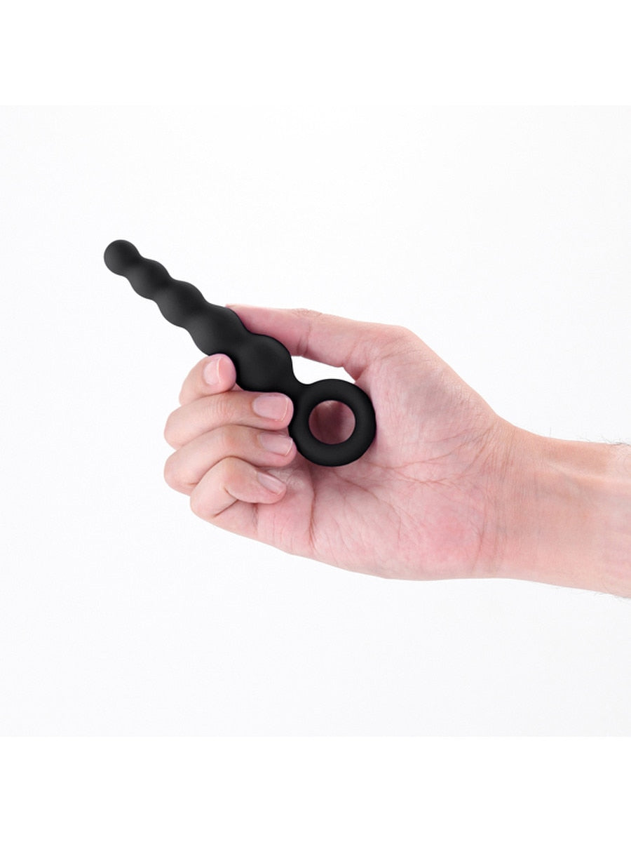 NS Novelties Renegade Slip Butt Plugs With Finger Ring - Butt Plugs