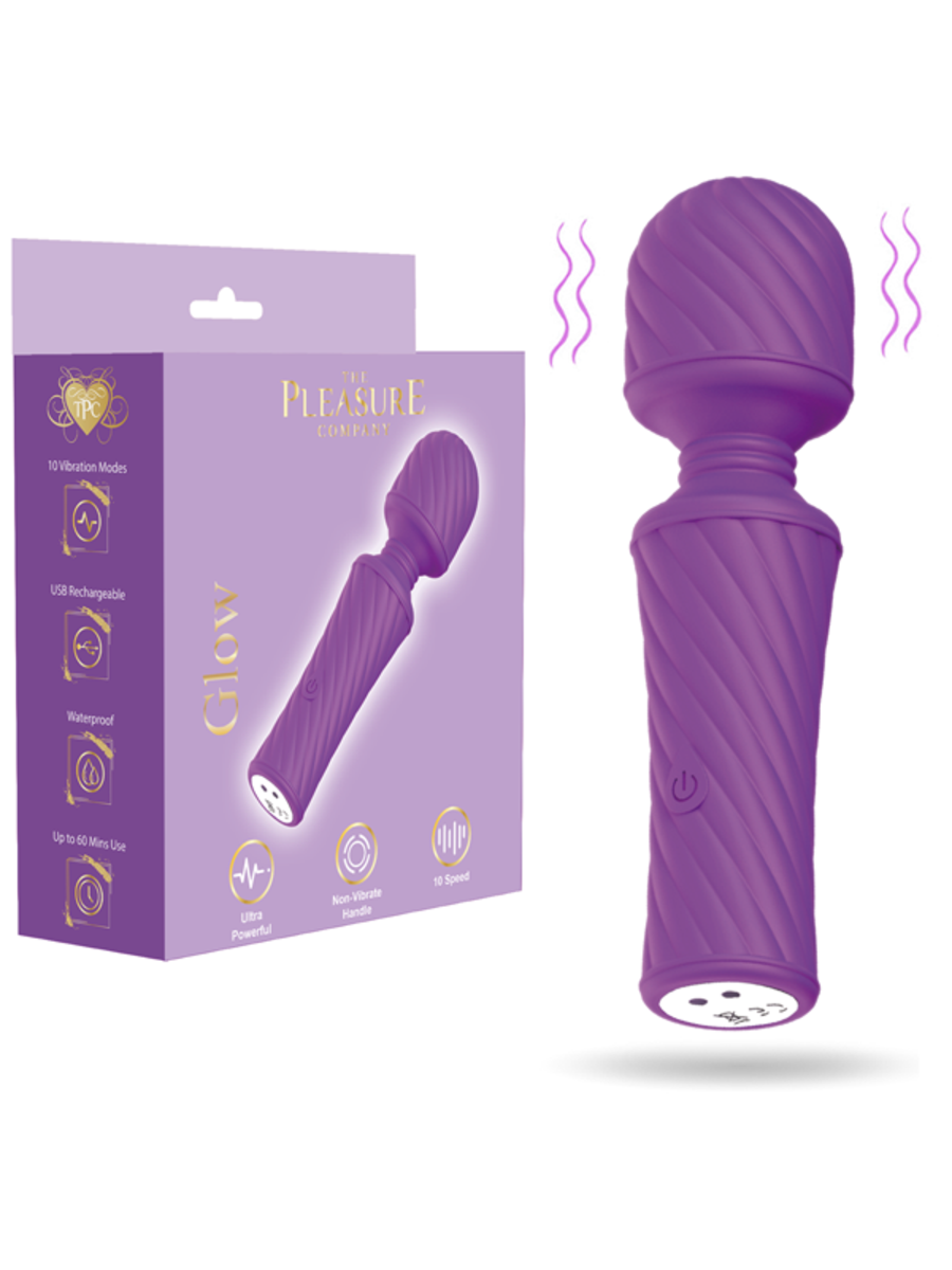 Full Circle Glow Waterproof Body Wand Massager - Body Wands
