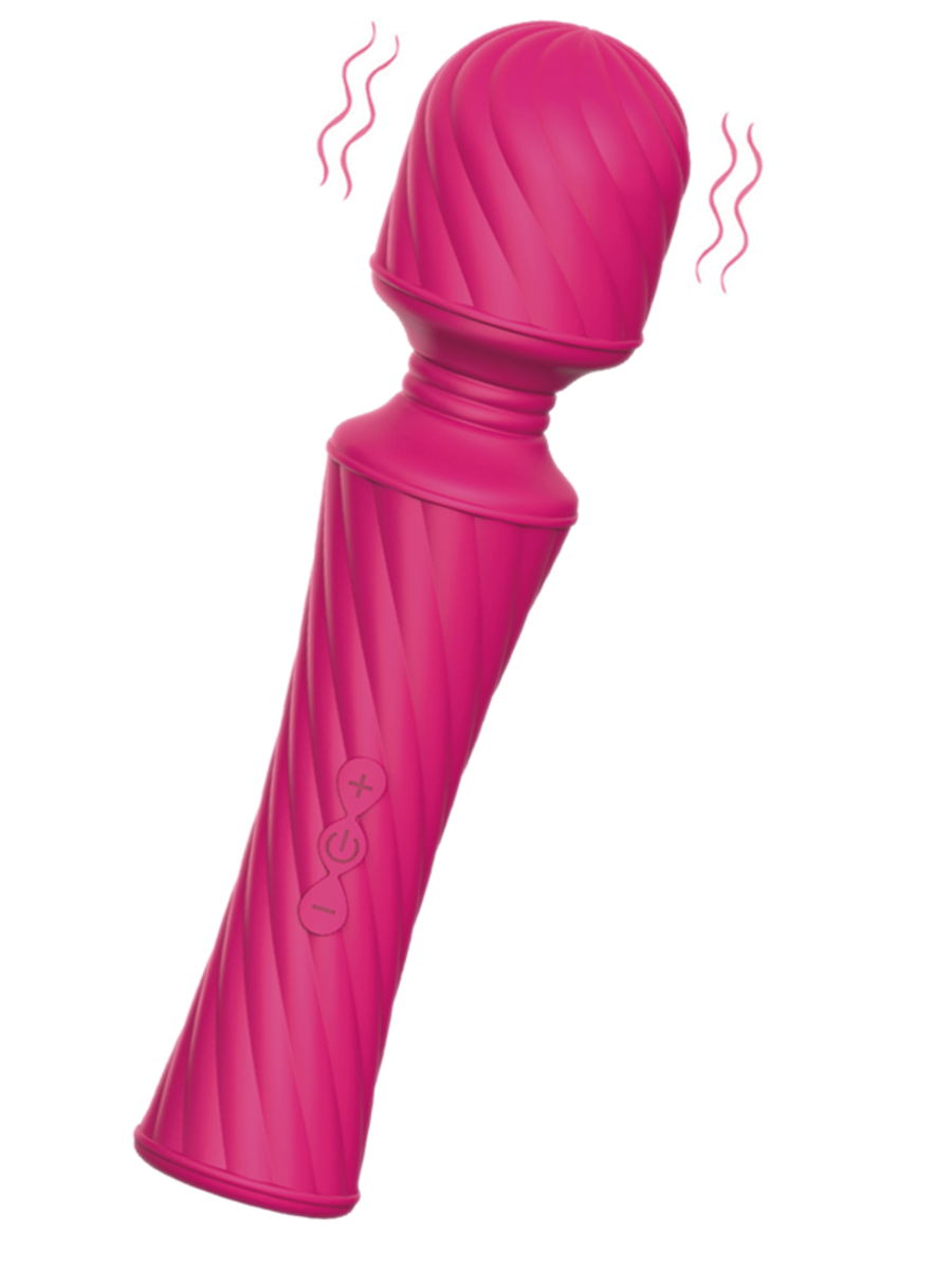 Full Circle Rockstar 8 Functions Body Wand Massager - Body Wands