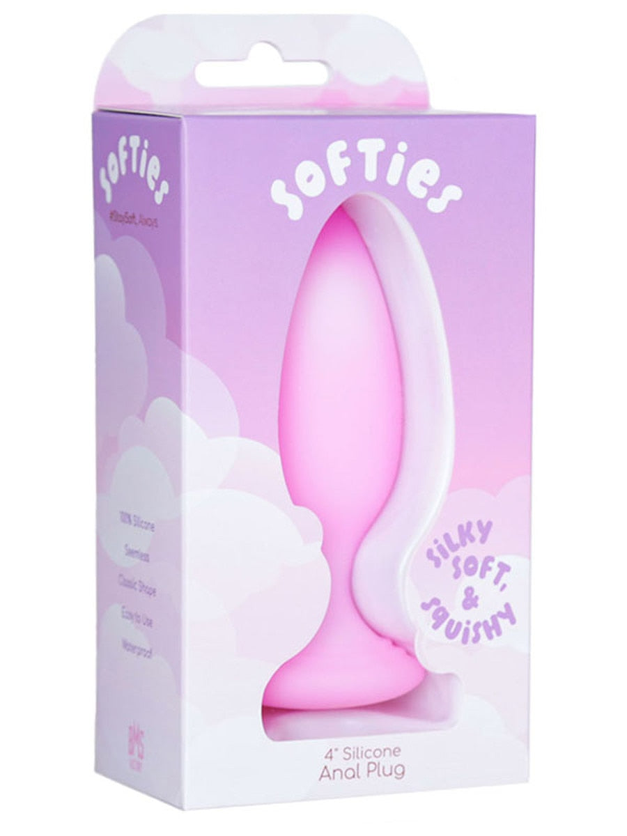 BMS Factory Softies Dual Layer Silicone Anal Plug - Butt Plugs