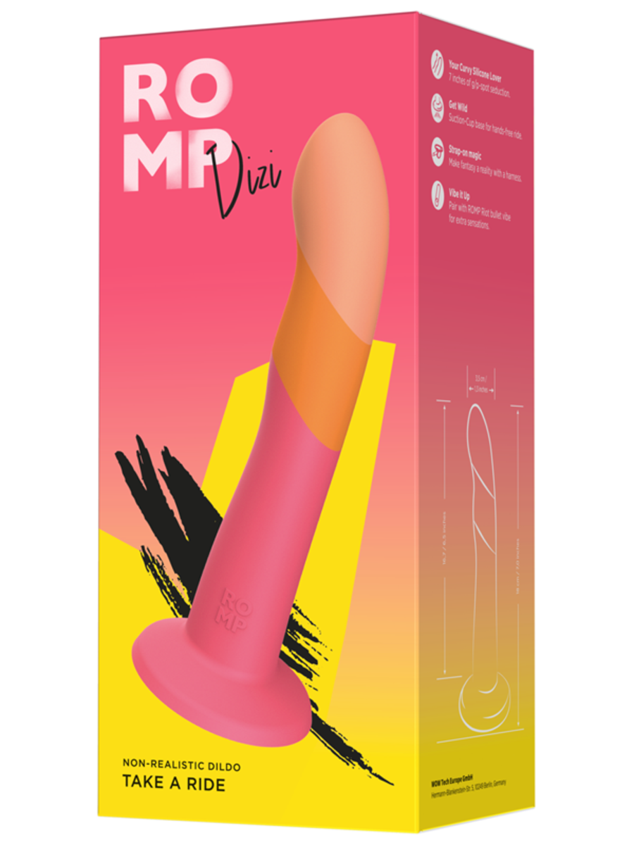 Love Honey Romp Dizi Suction Cup Strap On Dildo - Strap On Sextoys