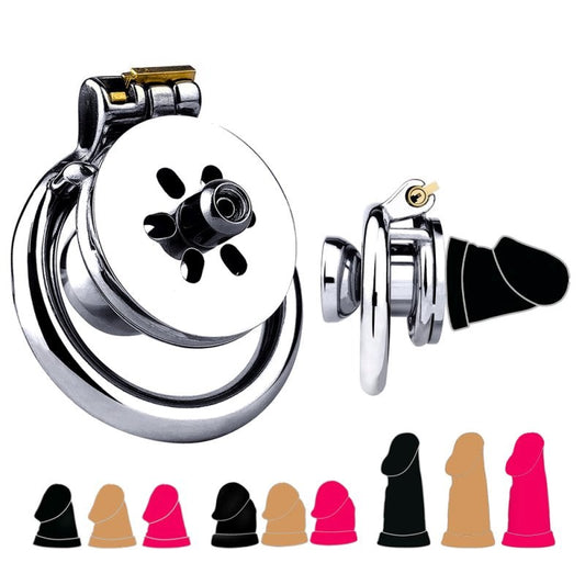 BDStyle Male Chastity Bird Cock Cage With Hide Lock