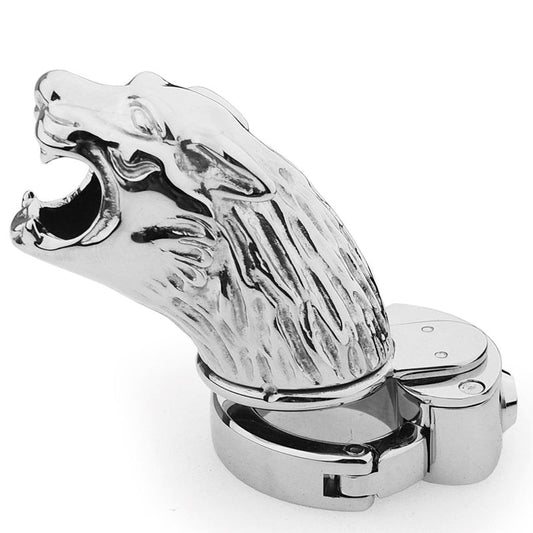 BDStyle Tiger Male Chastity Cock Cage With Adjustable Ring