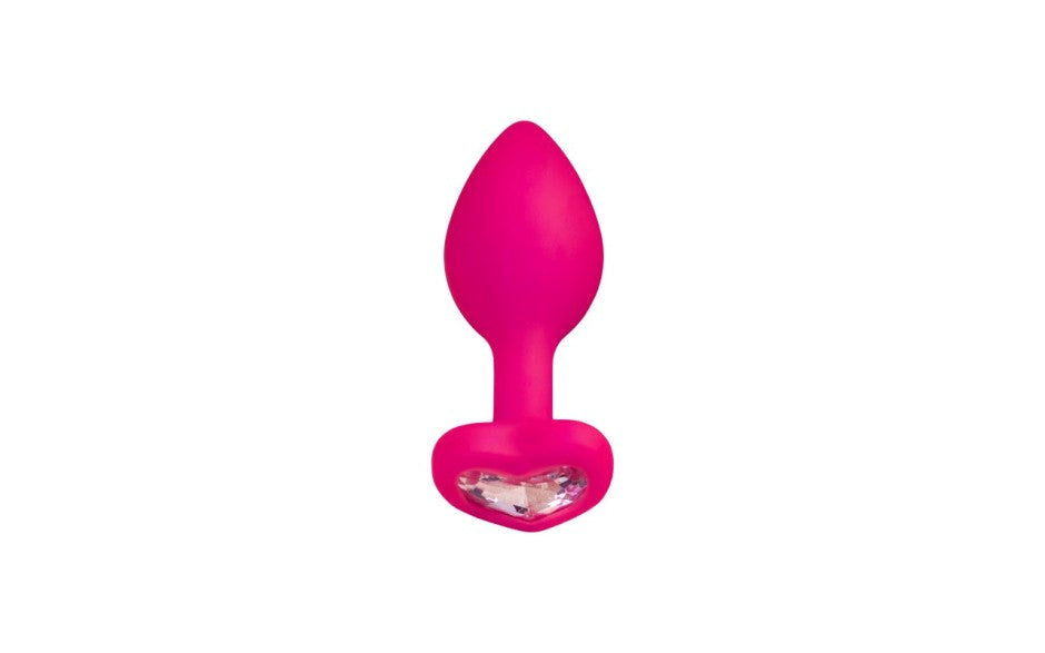 ToDo Diamond Heart Silicone Anal Plug - Butt Plugs