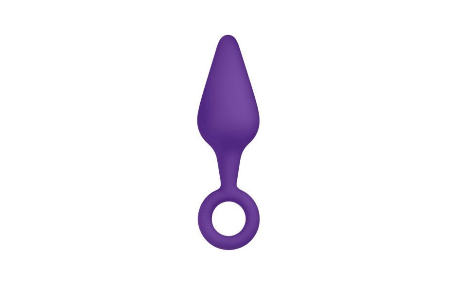 ToDo Bung Silicone Anal Plug Small Purple - Butt Plugs