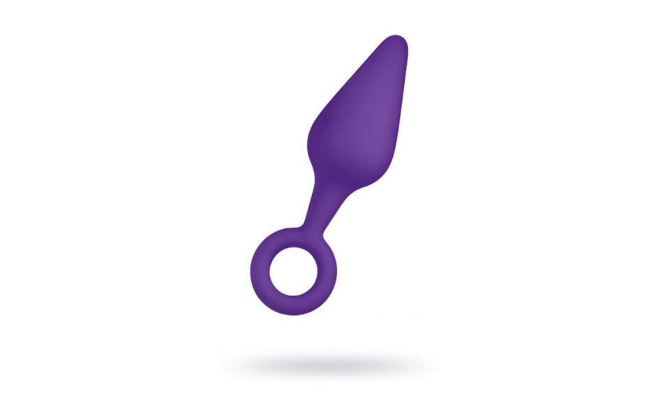 ToDo Bung Silicone Anal Plug Small Purple - Butt Plugs