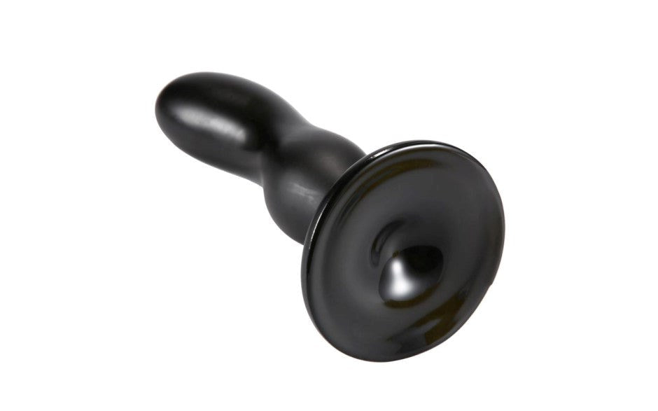 X Men Oval Head Butt Plug 20cm Black - Butt Plugs