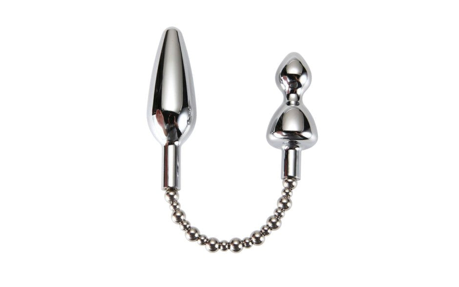 X Men Silver Bullet Double Metal Plug - Butt Plugs