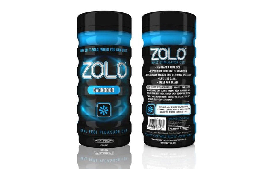Zolo Back Door Male Masturbator Cup - Masturbators and Strokers
