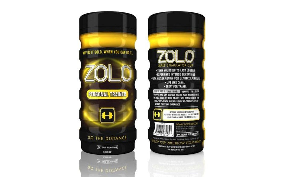 Zolo Personal Trainer Mens Stroker Cup - Masturbators and Strokers