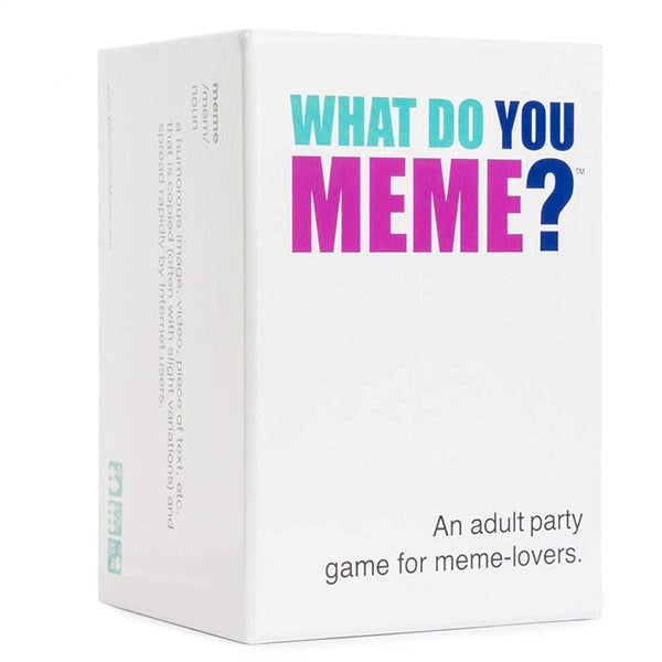 AJB What Do You Meme? Adult Party Game - Sex Games, Coupons and Tricks