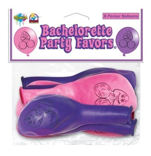 Pipedream Bachelorette Party Pecker Balloons 8 Pieces - Party Gifts and Novelties