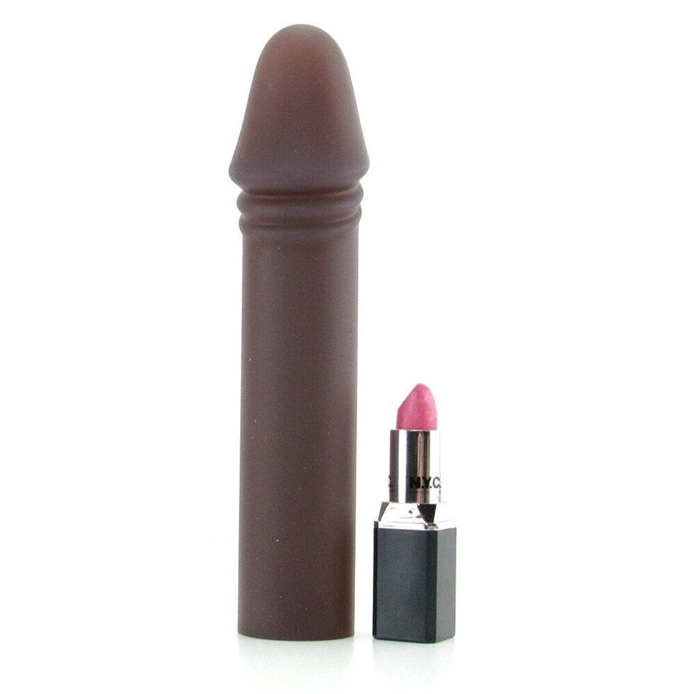 NS Novelties Chic Pleasures Realistic Silicone Dildo in Charcoal - Realistic Dildos